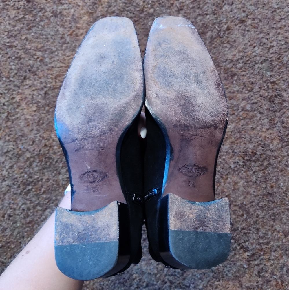 TOD'S Suede Boots - Picture 6 of 7